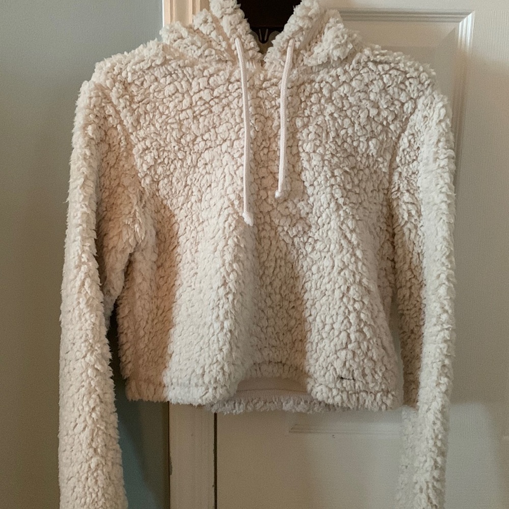 Hollister Sherpa hoodie
